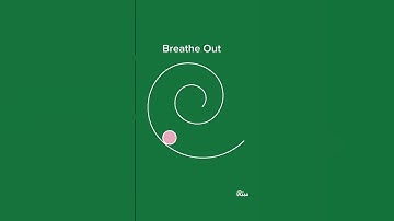 Follow the Ball,  Follow your Breath. Breathing ball exercise.