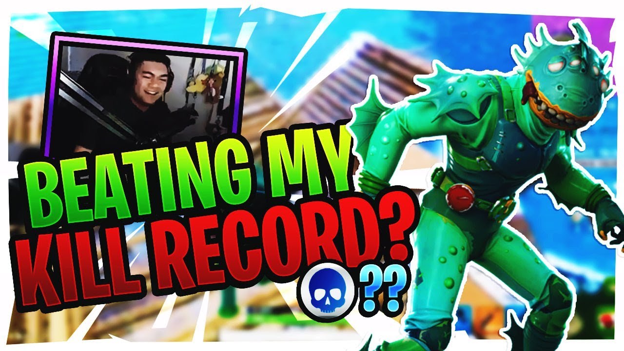 Beating My Kill Record? (Fortnite Battle Royale)