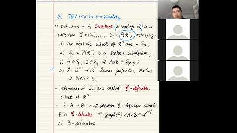 O-minimality and its applications (1) (after Pila--Zannier, Bakker--Brunebarbe--Klingler--Tsimerman)