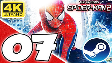 The Amazing Spider-Man 2 - 100% Walkthrough (Super-Hero) Part 7 - The Hunters and the Hunted (UHD)