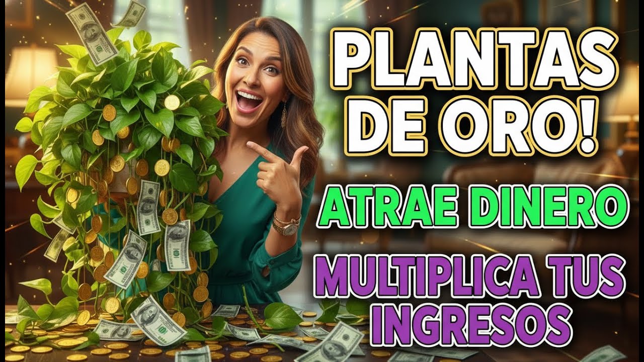 El SECRETO de las PLANTAS de ORO para ATRAER ABUNDANCIA a tu Casa