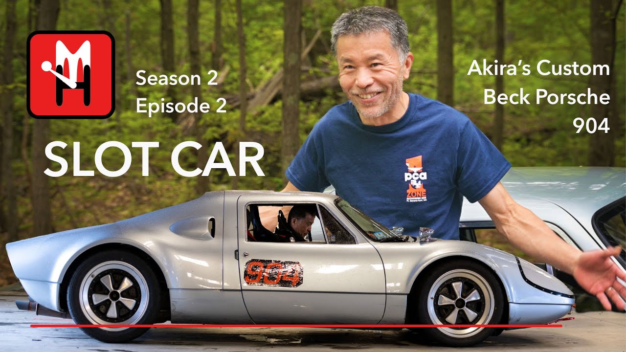 Slot Car - with Akira Mochimaru and his custom Beck Porsche 904
