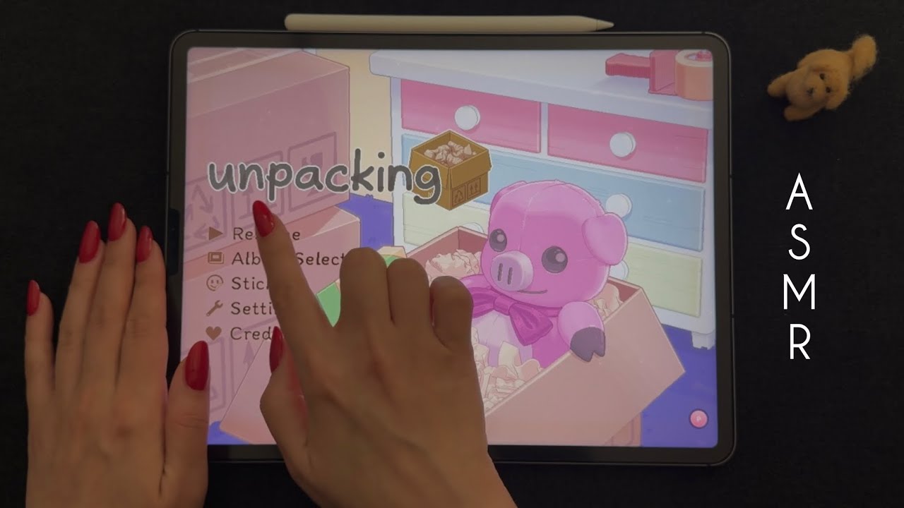 Türkçe ASMR | Unpacking 📦 iPad Oyun (3) 