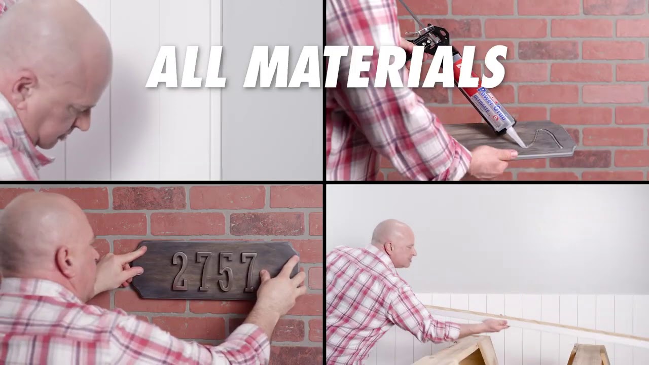 LOCTITE POWER GRAB ULTIMATE CLEAR - YouTube
