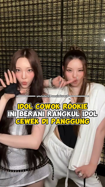 Idol Cowok Rookie Ini Berani Rangkul Idol Cewek di Panggung #kpop #shorts