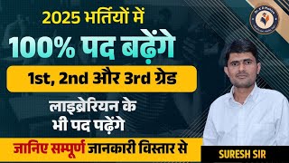 RPSC 1st Grade Post Increas | First Grade Exam date Today news | 1st Grade last Strategy |suresh sir
