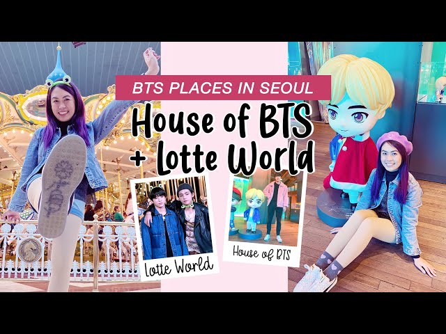 Bts Army Tour: House Of Bts, Lotte World, Bts Jin Restaurant | Kim Mendoza  - Youtube