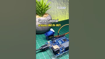 Controlando un ServoMotor con el Arduino UNO R4 WIFI - C/C++  #electronics #programming #circuitlab