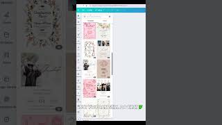 How to Create a Wedding Program Fan in Canva | DIY Wedding Stationery