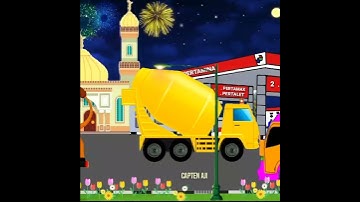 Animasi Takbiran keliling Idul Fitri 2023#shortsvideo#shortsfund #shorts