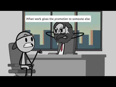 When work gives the promotion to someone else