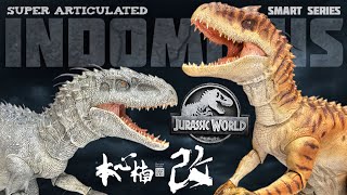 Nanmu Smart Series Super Articulated INDOMINUS REX Review!!! Both versions!!!