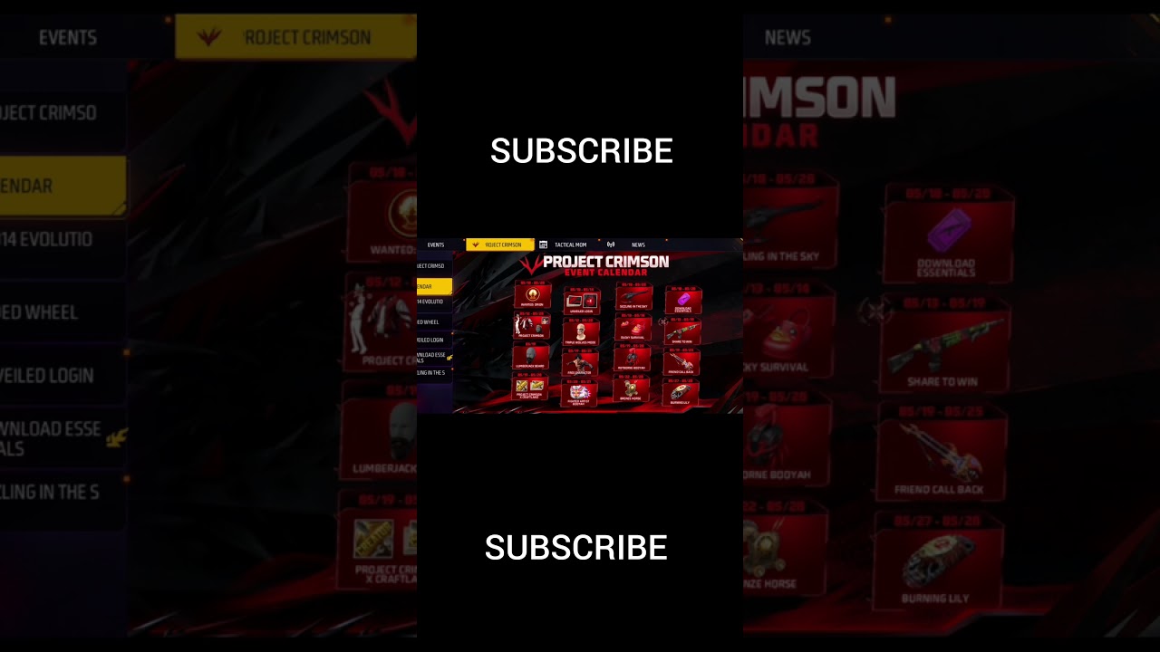 PROJECT CRIMSON FREE REWARDS 