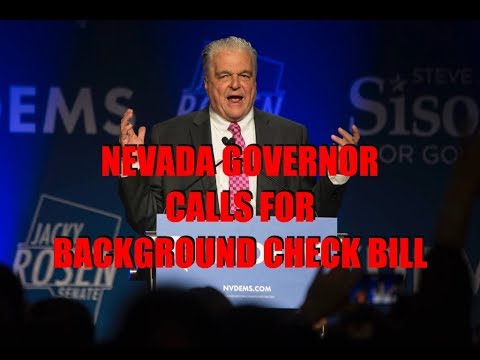Nevada Governor Begs For Background Check Bill
