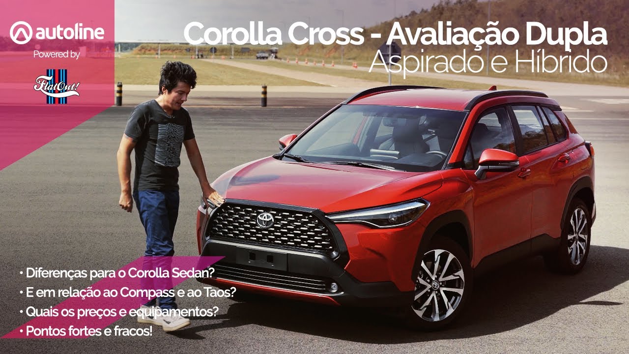 Avaliação Corolla Cross, aspirado e híbrido: TUDO (mesmo!) sobre o rival de Jeep Compass e Taos