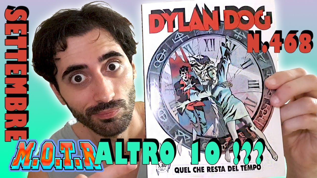 Il Secondo Sfuggente "QUEL CHE RESTA DEL TEMPO" Recensione Dylan Dog ...