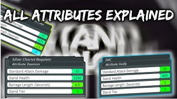 ALL ATTRIBUTES EXPLAINED!! | Stand Upright ( Roblox )