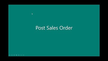 Order to Cash in Microsoft Dynamics 365 Business Central | Tensoft