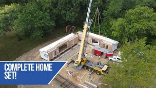 Modular Home setting in the great state of Michigan!