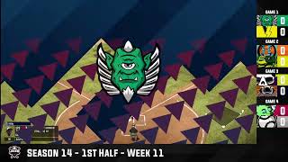 Season 14 1st Half - Week 11 Day 2