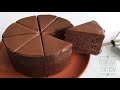 SUPER AMAZING  MOIST CHOCOLATE CAKE RECIPE | เค้กช็อกโกแลตหน้านิ่ม สูตรหน้านิ่ม วิธีราดหน้านิ่มง่ายๆ