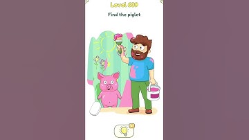 DOP 2 [ Delete One Part ] Find the piglet 609✔ #shorts