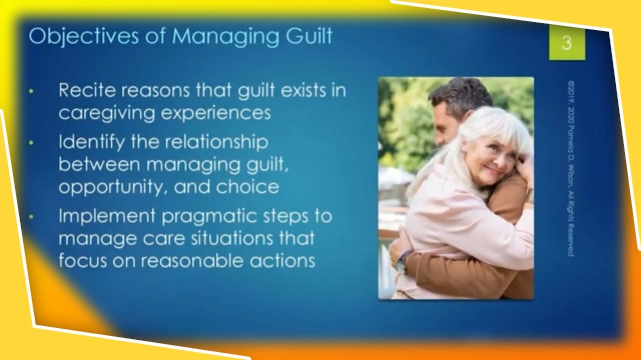 Support Caring for Elderly Parents: How to Manage Caregiver Guilt - YouTube