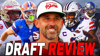 Post 49ers Draft Review: Rounds 1-7 \& UDFA | Wake Up w Krueger \& Bruce