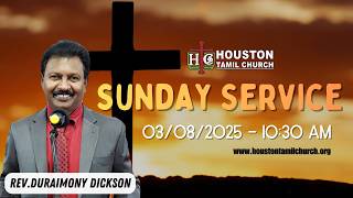 Sunday Service | The God Who Finishes What He Starts | Houston Tamil Church