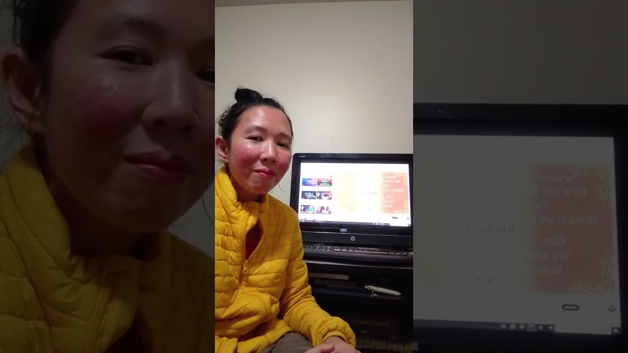 I won't say I'm in love (cover) singing with Ryoi Backstage