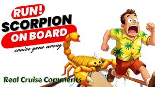 They Let Scorpions Onboard - Real Cruise Comments