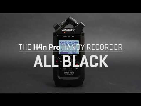 Zoom H4n Pro All Black