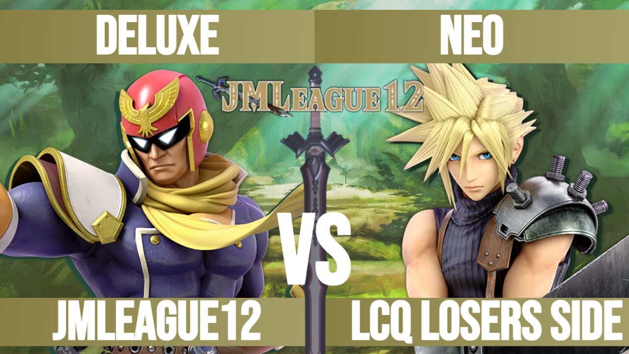 DELUXE (Captain Falcon, Ken, Lucas) vs Neo (Cloud) - JMLeague12 LCQ Losers Side
