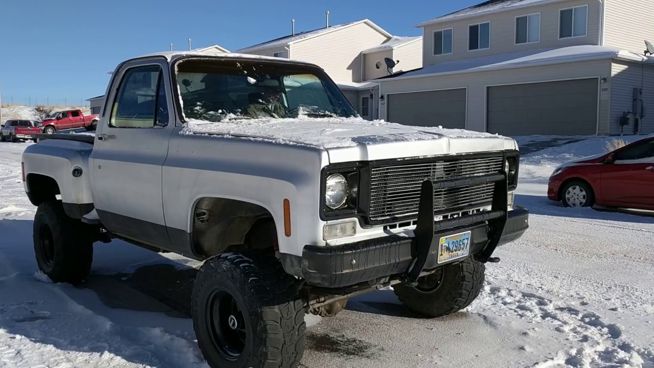 Cold start, 383 Chevy K10