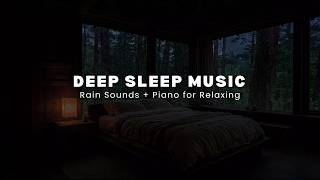 Drift Into a Calm Night as Piano and Rain Sounds Support Deep Rest and Silence