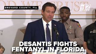 Governor Ron DeSantis holds press conference in Titusville.