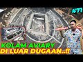 #EPS71 DEHAKIMS AVIARY | KEBUTT...!! PENGECORAN KOLAM DIATAS MEMBRAN HAMPIR FINISH..!!