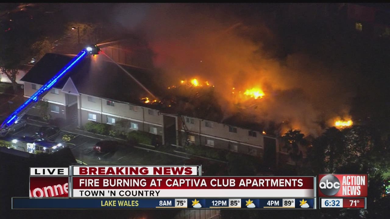 Early Morning Fire Burns Captiva Club Apartments In Town N Country Youtube Early Morning Fire Burns Captiva Club Apartments In Town N Country Youtube