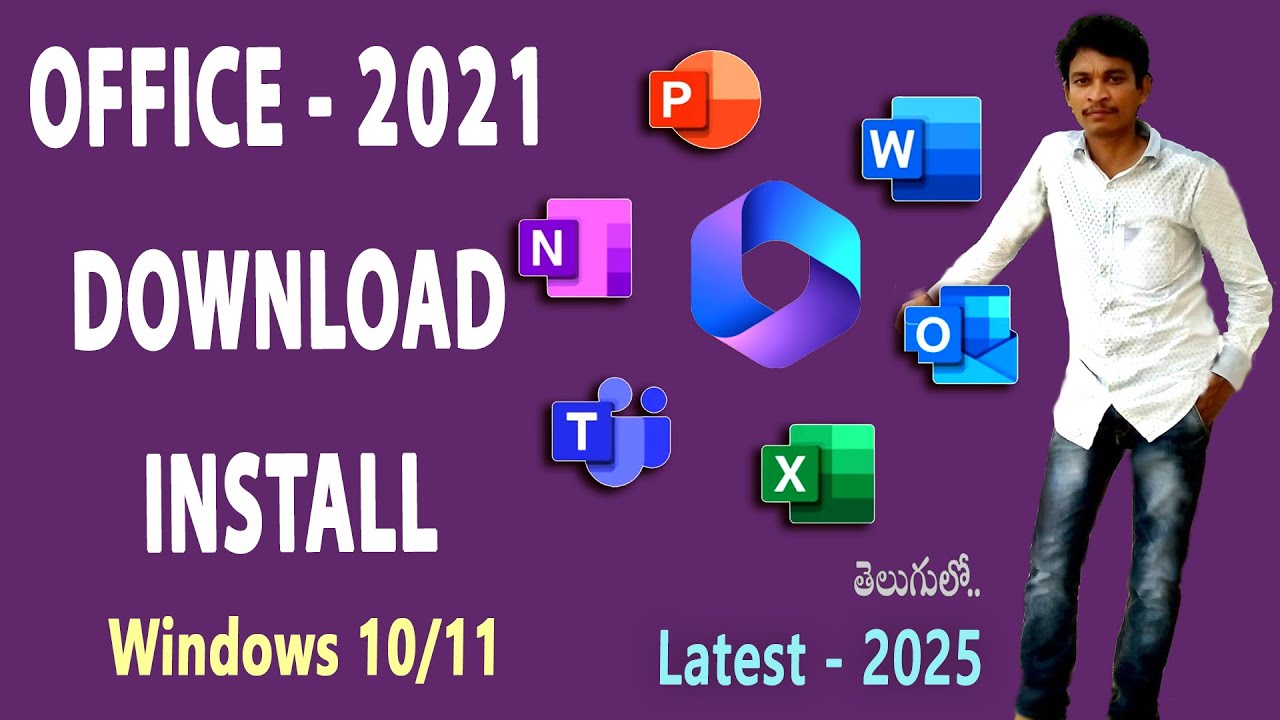 How to Download and Install MS Office 2021 On Windows 11 Free - YouTube