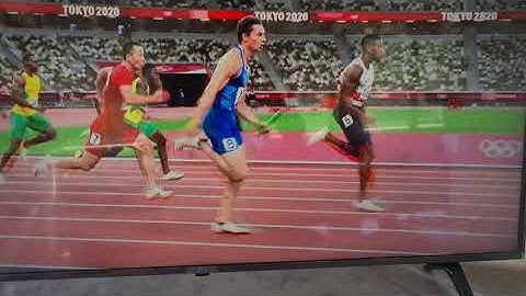 Oro olimpico per l'Italia, pure nella staffetta 4x100. Tempo 37,50