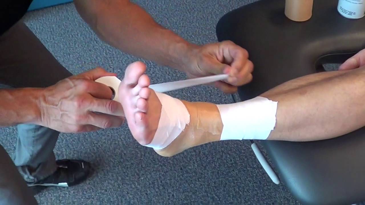 Taping Athlétique de la Cheville - Accès Physio