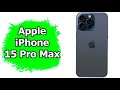 Обзор Apple iPhone 15 Pro Max