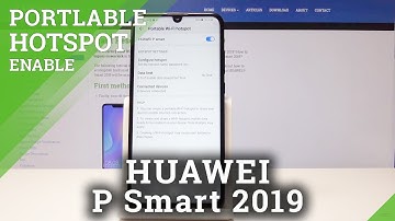 How to Enable Portable Hotspot in HUAWEI P Smart 2019 - Network Access Point