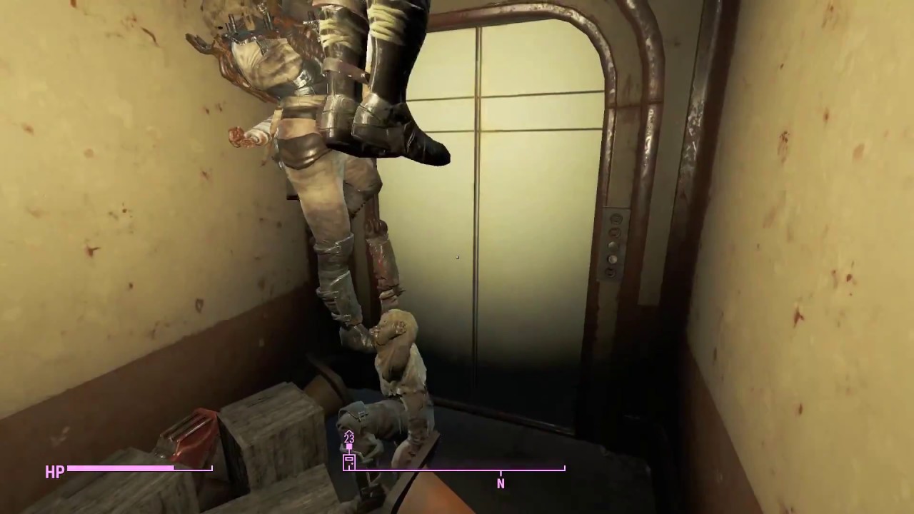 [Fallout 4] Ragdolls vs Elevator - YouTube