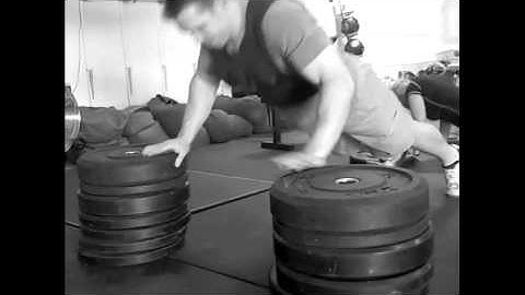 RS Plyo Depth Drop Push Ups