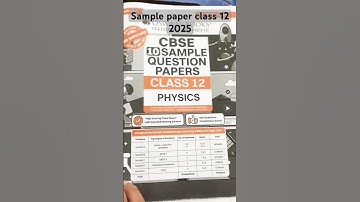 Oswal latest physics sample paper class 12 boards exam #2025#oswalbooks#samplepaper#physics#viral