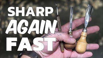 How to Sharpen a Gouge (Step by Step Tutorial)