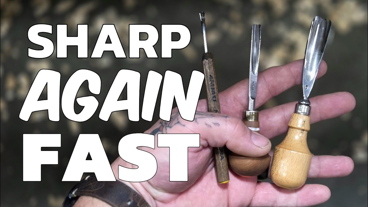 How to Sharpen a Gouge (Step by Step Tutorial)
