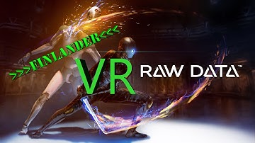 RAW DATA First level gameplay. HTC Vive games for REAL!