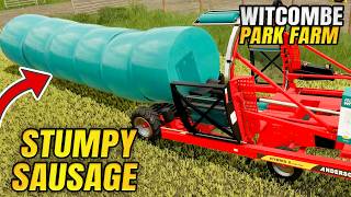 I WAS EXPECTING A LONGER SAUSAGE | Witcombe Park Farm Farming Simulator 25 - Episode 44